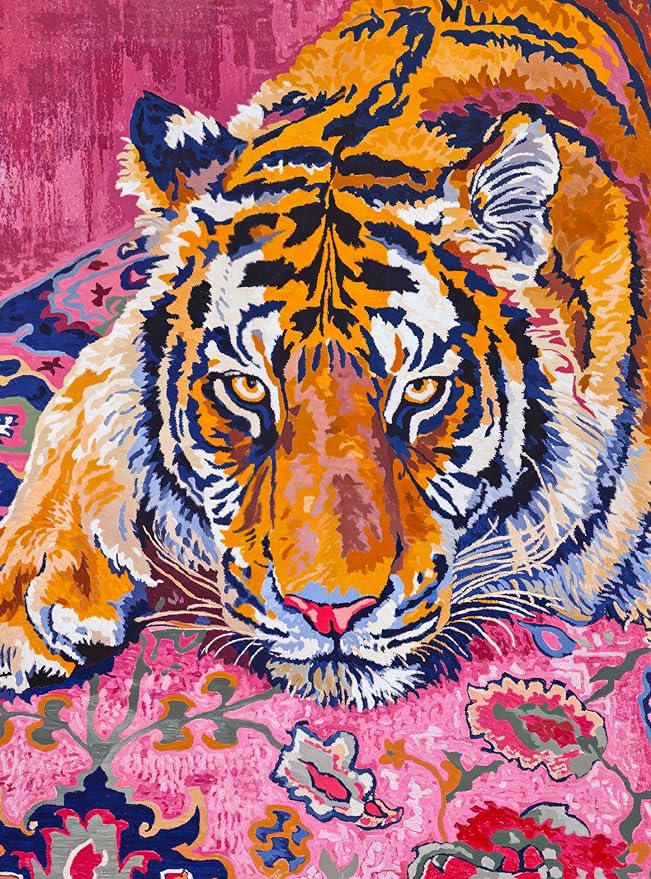 Bohemian Tiger Tapestry - 1000 Piece Jigsaw Puzzle