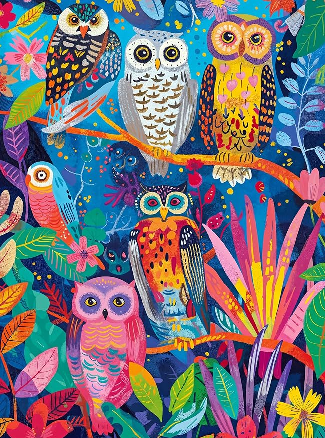 Hootenanny: Birds in Paradise - 1000 Piece Jigsaw Puzzle