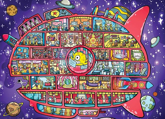 Galactic Voyage - 1000 Piece Jigsaw Puzzle