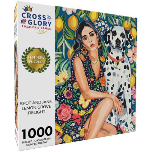 Spot and Jane: Lemon Grove Delight - 1000 Piece Jigsaw Puzzle