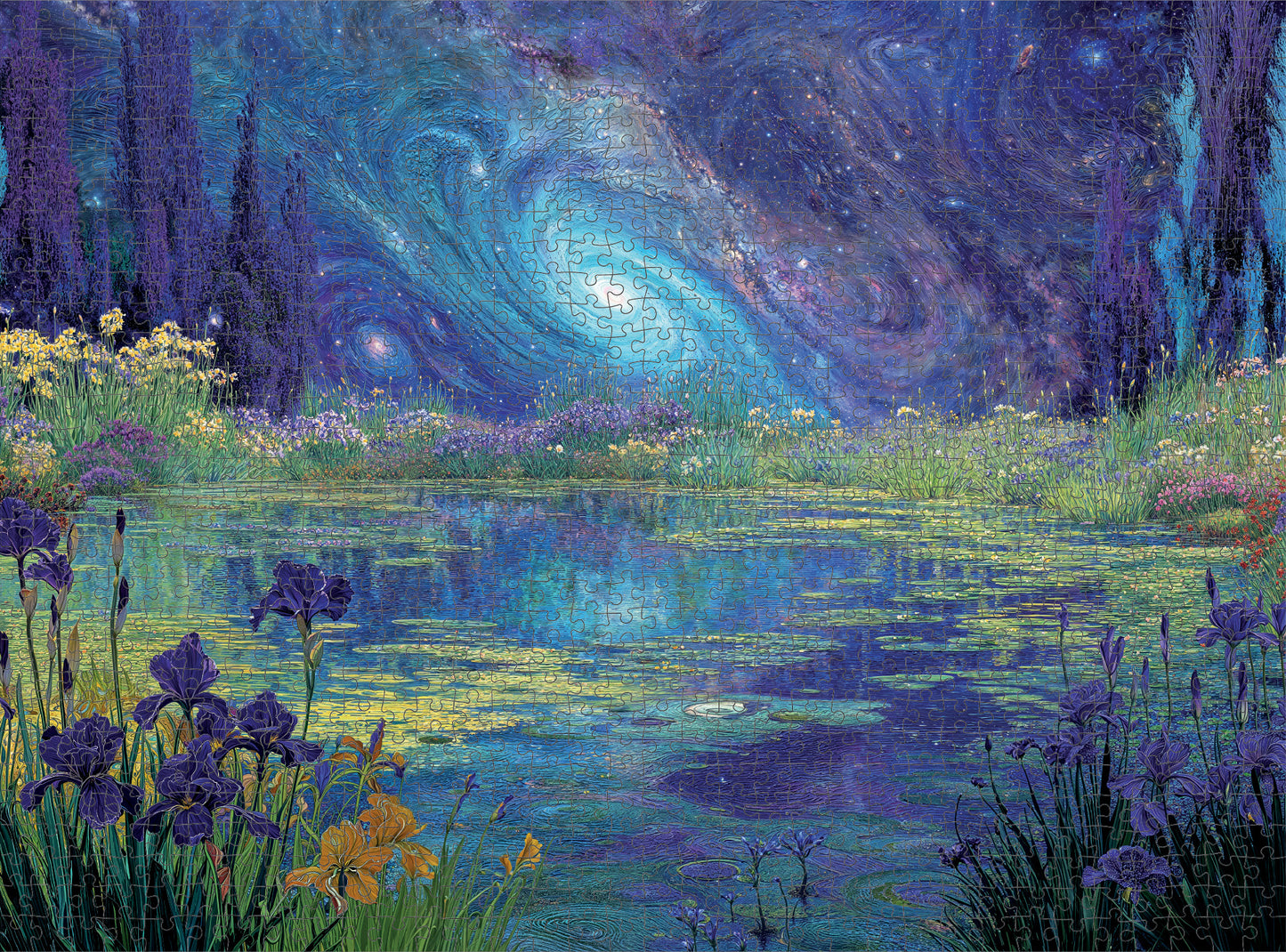 Milky Way Rising - 1000 Piece Jigsaw Puzzle