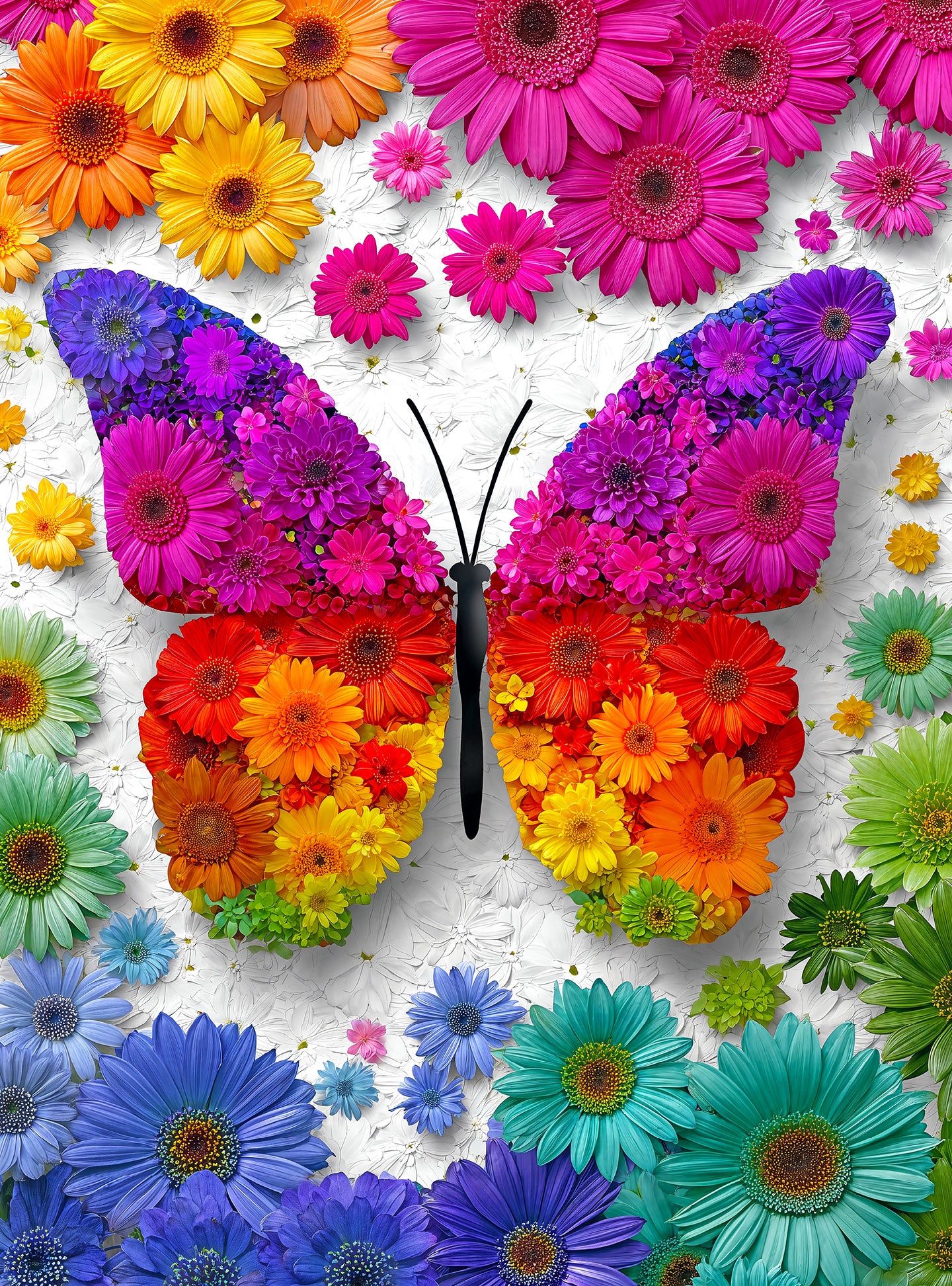 Bloomtastic Butterfly - 1000 Piece Jigsaw Puzzle