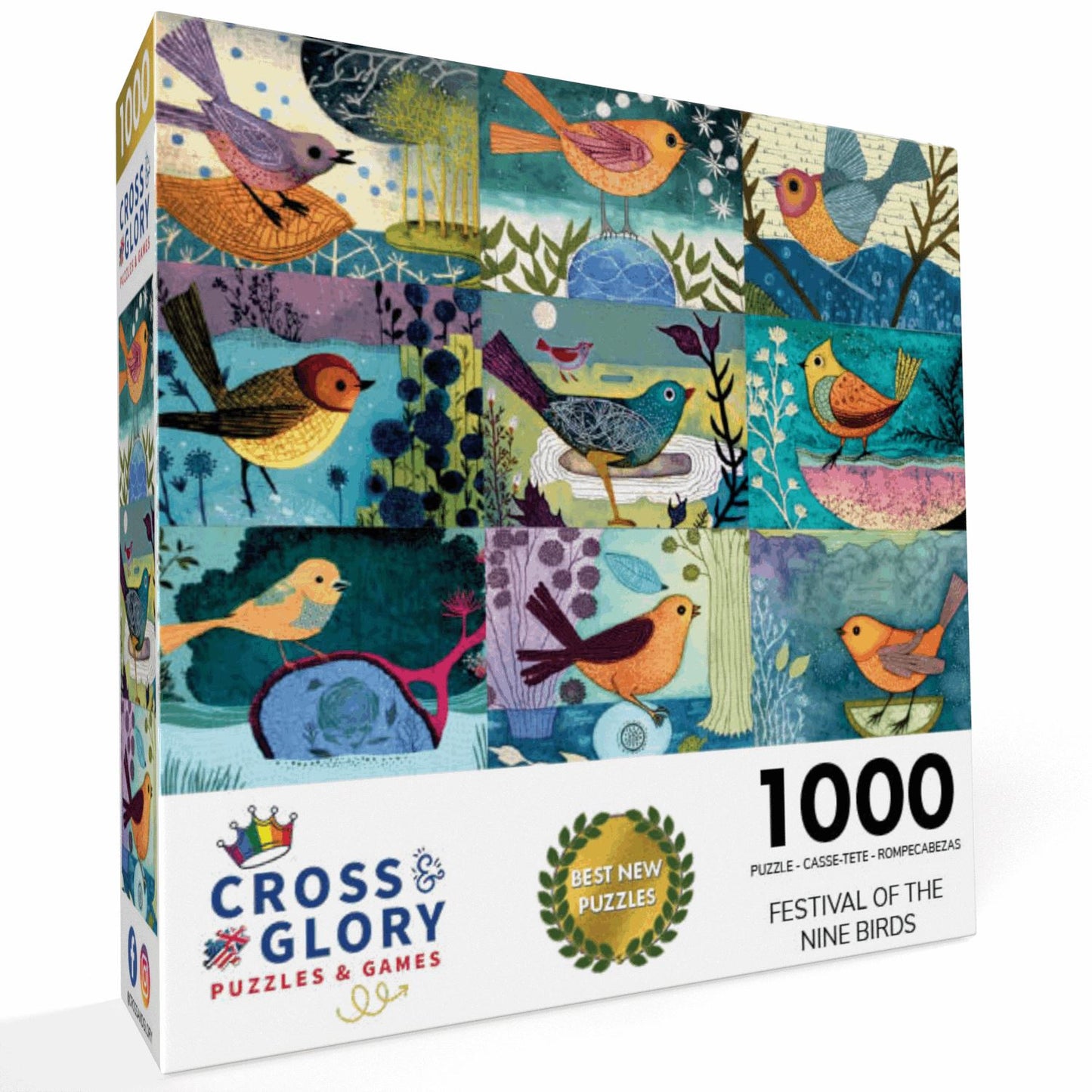 Festival of The Nine Birds - 1000 Piece Jigsaw Puzzle Jigsaw Puzzles Cross & Glory