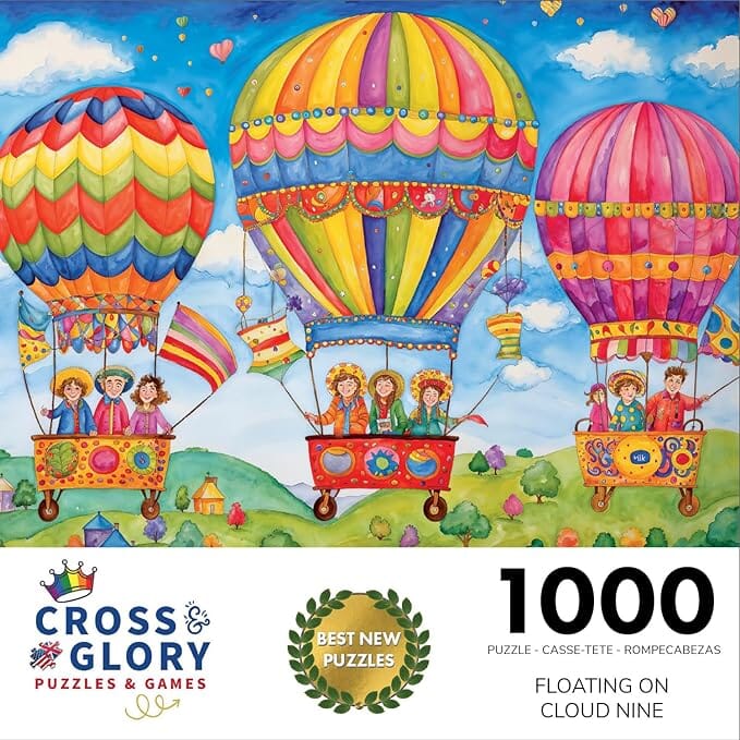 Floating on Cloud Nine - 1000 Piece Jigsaw Puzzle Jigsaw Puzzles Cross & Glory