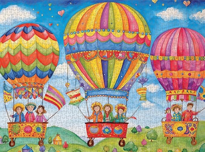 Floating on Cloud Nine - 1000 Piece Jigsaw Puzzle Jigsaw Puzzles Cross & Glory