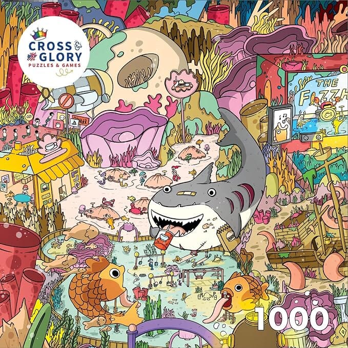 Seamonster Shenanigans - 1000 Piece Jigsaw Puzzle Jigsaw Puzzles Cross & Glory