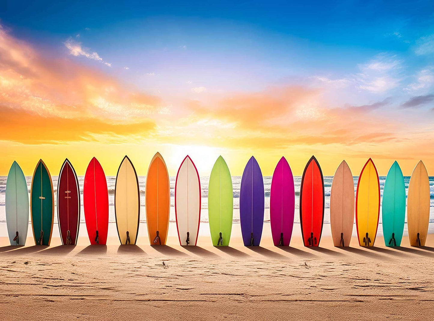 Sunrise Surf - 1000 Piece Jigsaw Puzzle Jigsaw Puzzles Cross & Glory