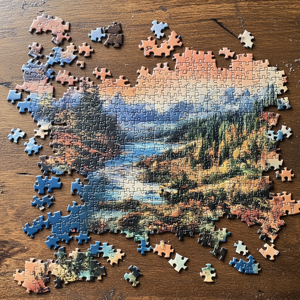 From Concept to Coffee Table: The Journey of a Custom Puzzle