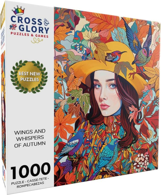 Wings and Whispers of Autumn' - 1000 Piece Jigsaw Puzzle