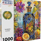 Sundry & Vice: Opulent Botanical Gin Bottle - 1000 Piece Jigsaw Puzzle