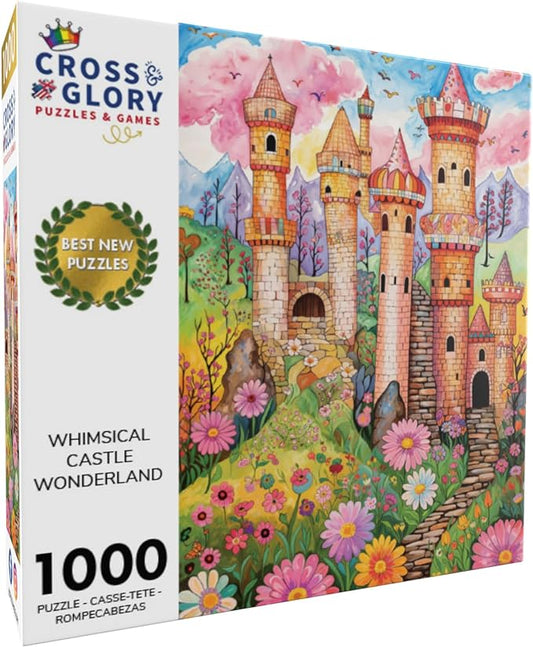 Whimsical Castle Wonderland - 1000 Piece Jigsaw Puzzle
