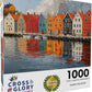 Fjord Facades: Norway's Water's Edge - 1000 Piece Jigsaw Puzzle