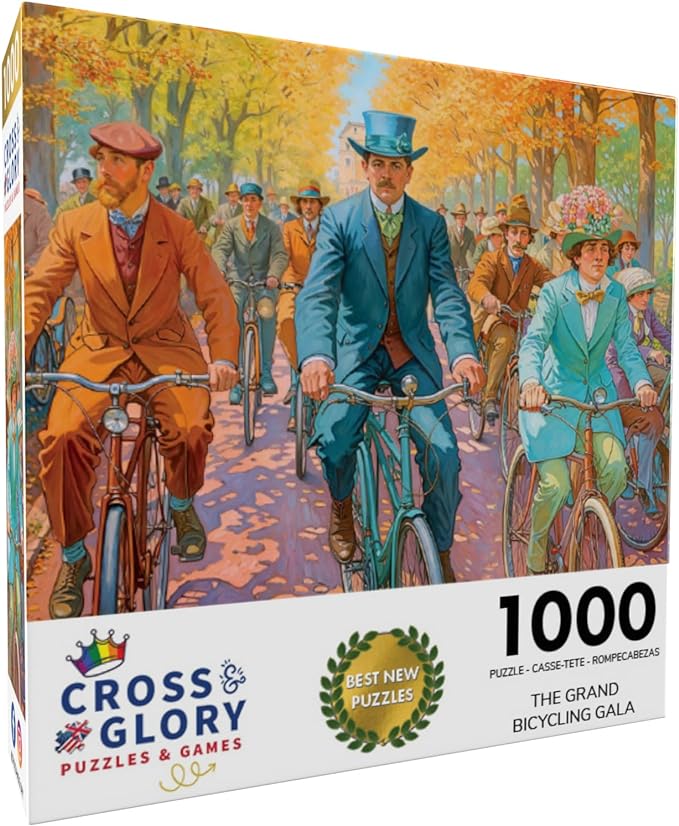 The Grand Bicycling Gala - 1000 Piece Jigsaw Puzzle