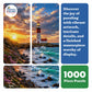 Coastal Puzzle – Evening at Beacon Point – 1000 Piece Jigsaw Puzzle