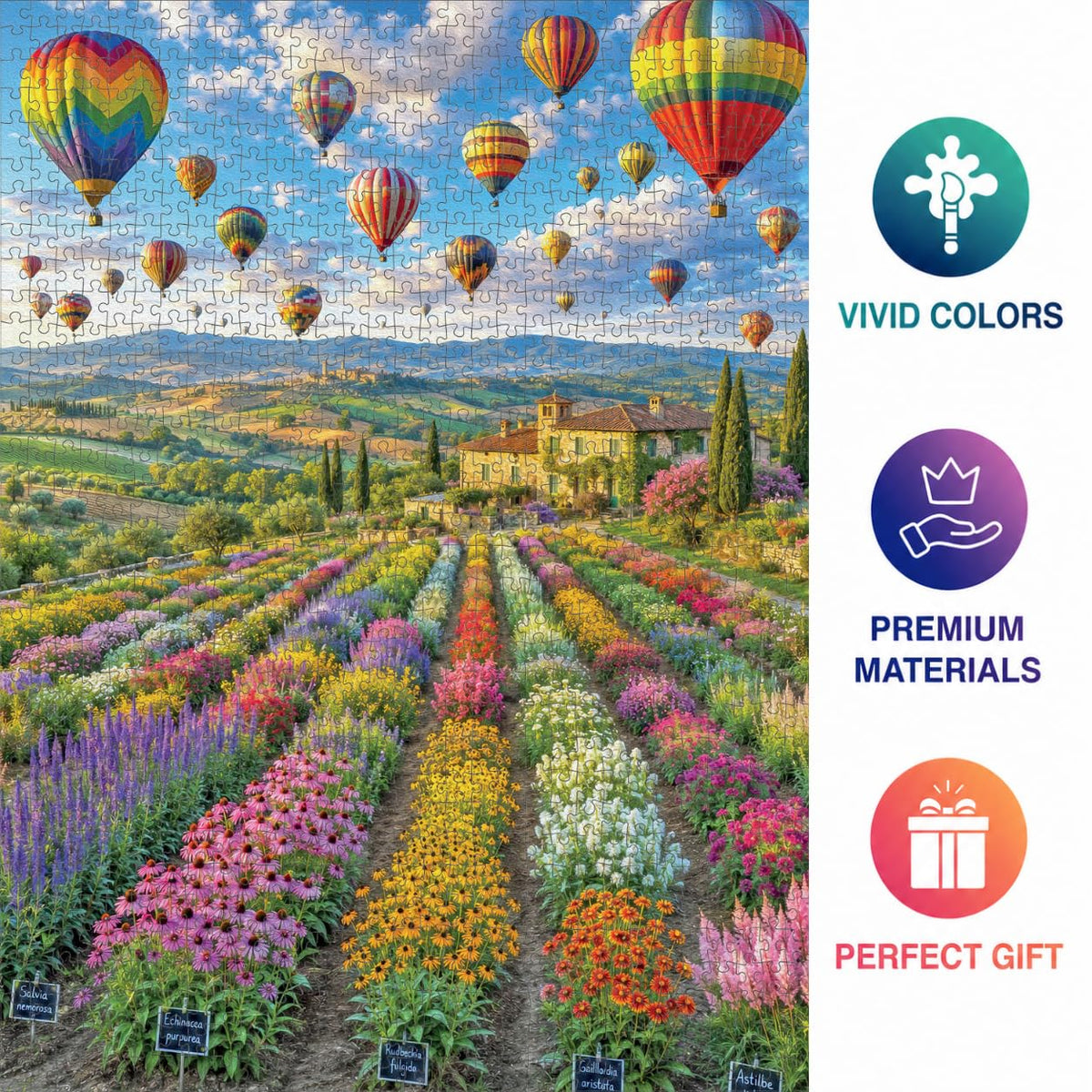 Travel Puzzle – The Colours of Tuscany – 1000 Piece Jigsaw Puzzle