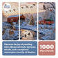 Christmas Puzzle – Christmas at Timberlake Bridge – 1000 Piece Jigsaw Puzzle