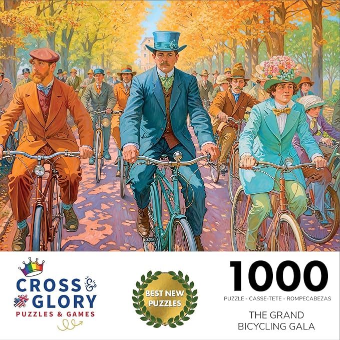 The Grand Bicycling Gala - 1000 Piece Jigsaw Puzzle