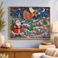 Christmas Puzzle – Christmas Under Angel Wings – 1000 Piece Jigsaw Puzzle