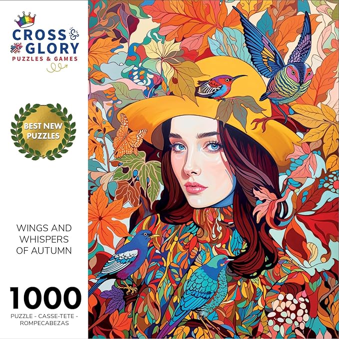 Wings and Whispers of Autumn' - 1000 Piece Jigsaw Puzzle