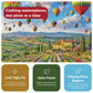 Travel Puzzle – The Colours of Tuscany – 1000 Piece Jigsaw Puzzle