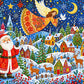 Christmas Puzzle – Christmas Under Angel Wings – 1000 Piece Jigsaw Puzzle