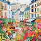 Cross & Glory Puzzles: La Fleur de Paris, 1000 Piece Jigsaw Puzzle, Vibrant Parisian Flower Market, Ideal for Adults Who Love Beautiful Puzzles