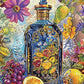 Art Puzzle – Sundry & Vice: Opulent Botanical Gin Bottle – 1000 Piece Jigsaw Puzzle