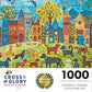 Colorful Canines: A Dog Park Day - 1000 Piece Jigsaw Puzzle