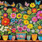 Floral Fantasia: A Butterfly’s Haven - 1000 Piece Jigsaw Puzzle