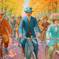 The Grand Bicycling Gala - 1000 Piece Jigsaw Puzzle