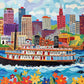 Queen City Paddle Wheel Adventure - 1000 Piece Jigsaw Puzzle