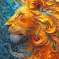 Lion Puzzle – Radiance of the Wild King – 1000 Piece Jigsaw Puzzle