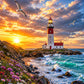 Coastal Puzzle – Evening at Beacon Point – 1000 Piece Jigsaw Puzzle