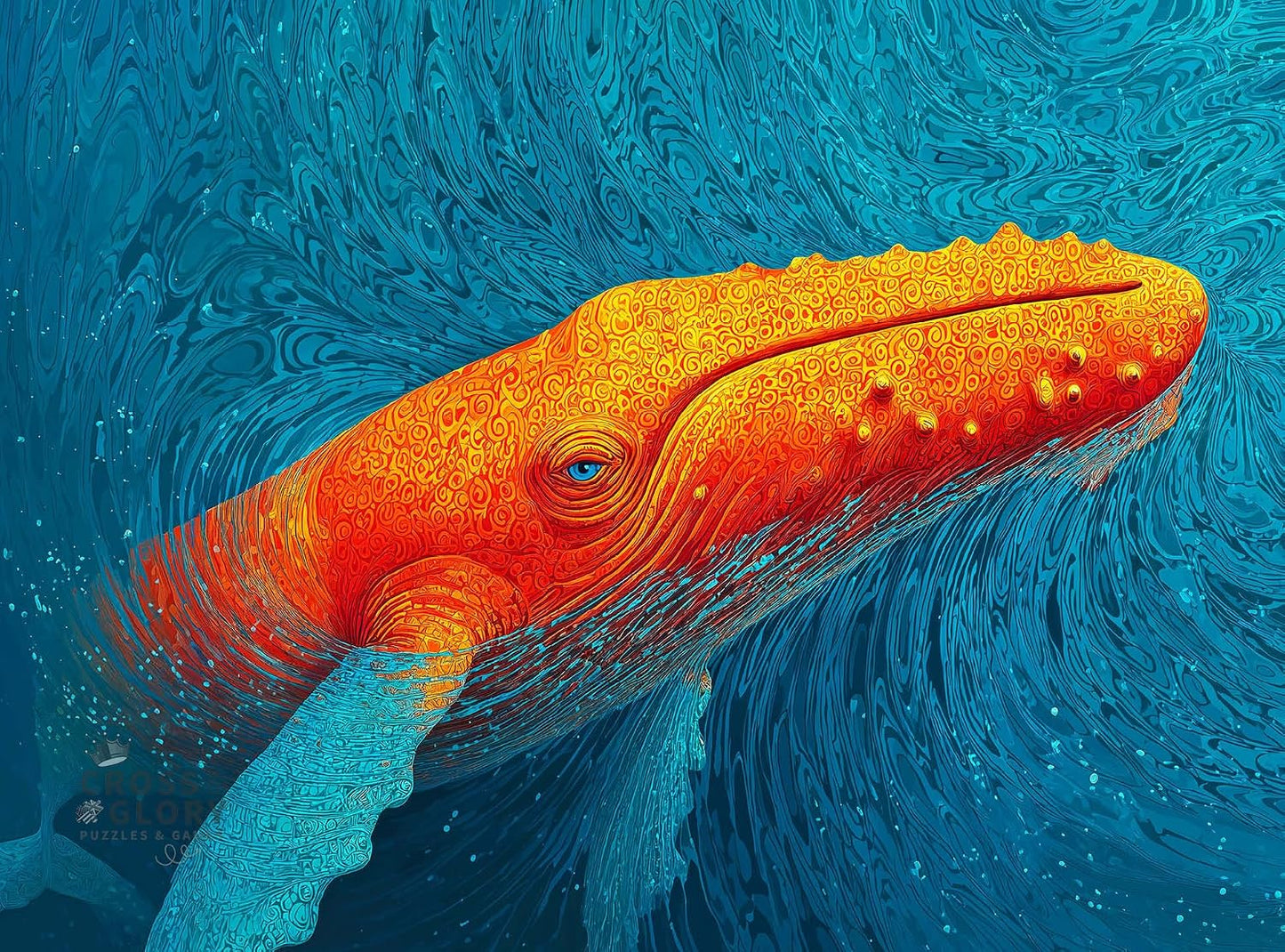 Whale Puzzle – Emberwake – 1000 Piece Jigsaw Puzzle