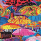 Cross & Glory - Umbrella Festival: Parade of Parasols - 1000 Piece Jigsaw Puzzle | Puzzles for Adults 1000 Pieces | Colorful Market Scene