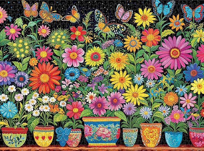 Puzzle di farfalle per adulti, 1000 pezzi, sfidanti puzzle colorati con fiori e farfalle con arte di carta, puzzle di piante animali difficili per adulti Puzzle di farfalle per adulti, 1000 pezzi, sfidanti puzzle colorati con fiori e farfalle con arte di carta, puzzle di piante animali difficili per adulti