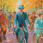 Art Puzzle – The Grand Bicycling Gala – 1000 Piece Jigsaw Puzzle