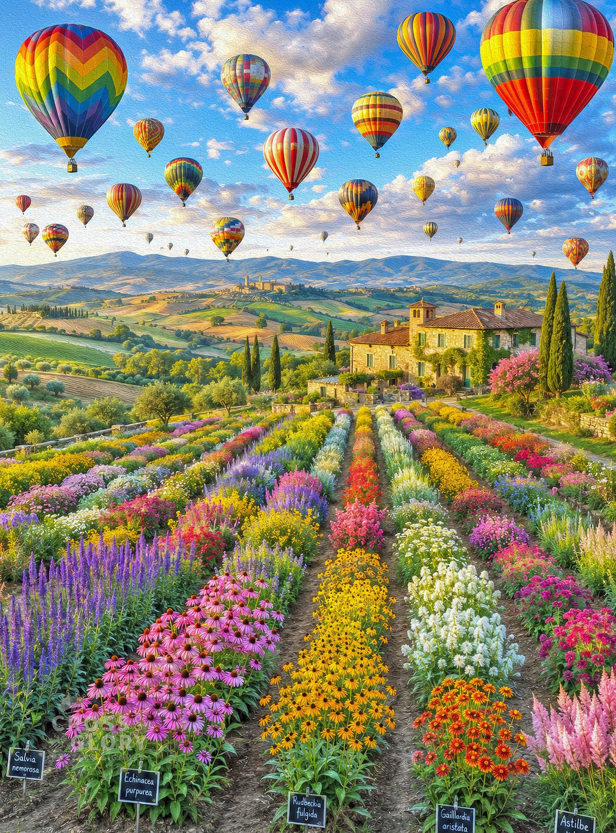 Travel Puzzle – The Colours of Tuscany – 1000 Piece Jigsaw Puzzle