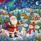 Christmas Puzzle – Santa's Snow Day – 1000 Piece Jigsaw Puzzle