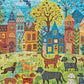 Colorful Canines: A Dog Park Day - 1000 Piece Jigsaw Puzzle