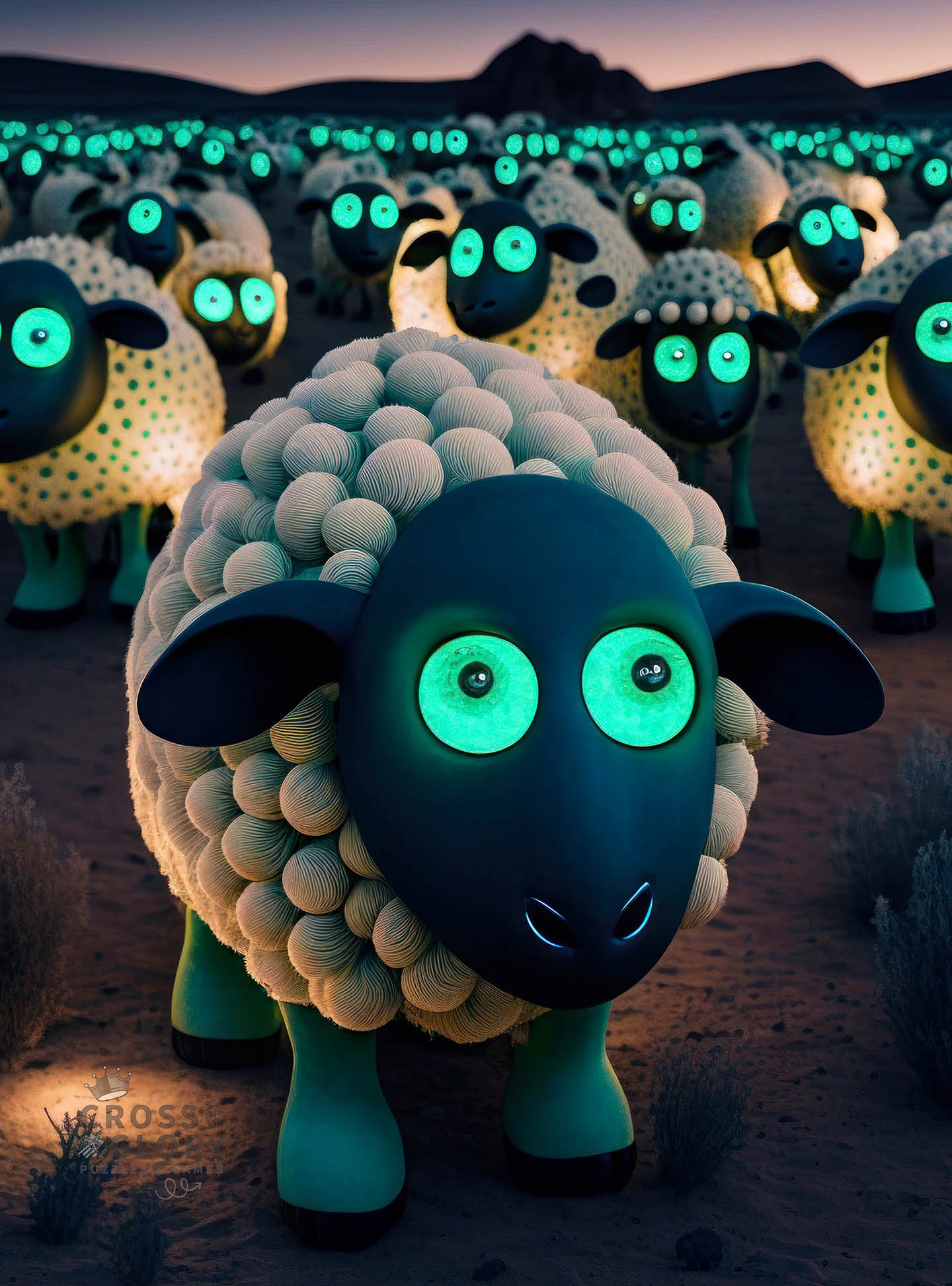 Henry and The Herd - 1000 Piece Jigsaw Puzzle