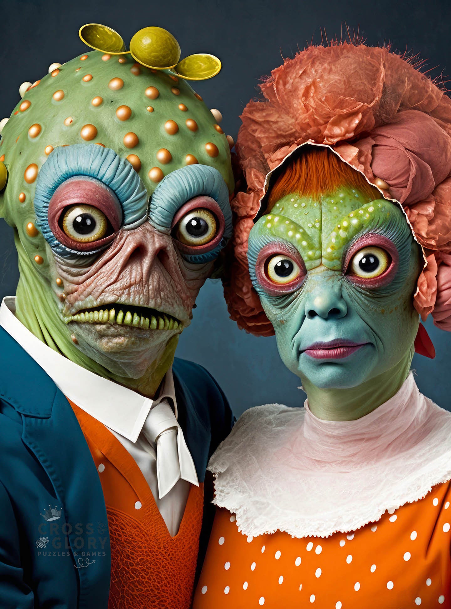 Meet The Aliens: Vaxion and Lirien - 1000 Piece Jigsaw Puzzle