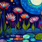 Waterlilies by Moonlight - 1000 Piece Jigsaw Puzzle