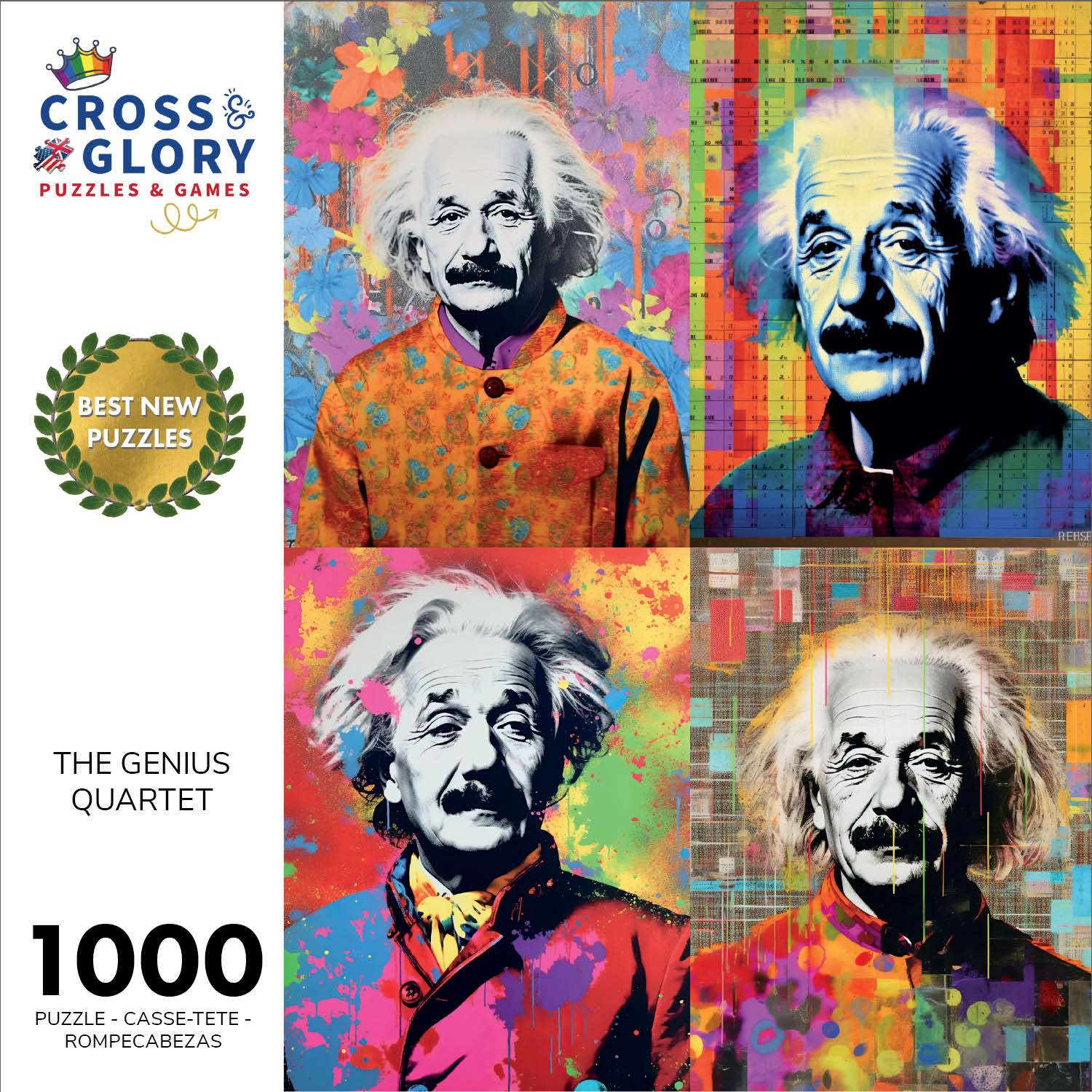 The Genius Quartet - 1000 Piece Jigsaw Puzzle