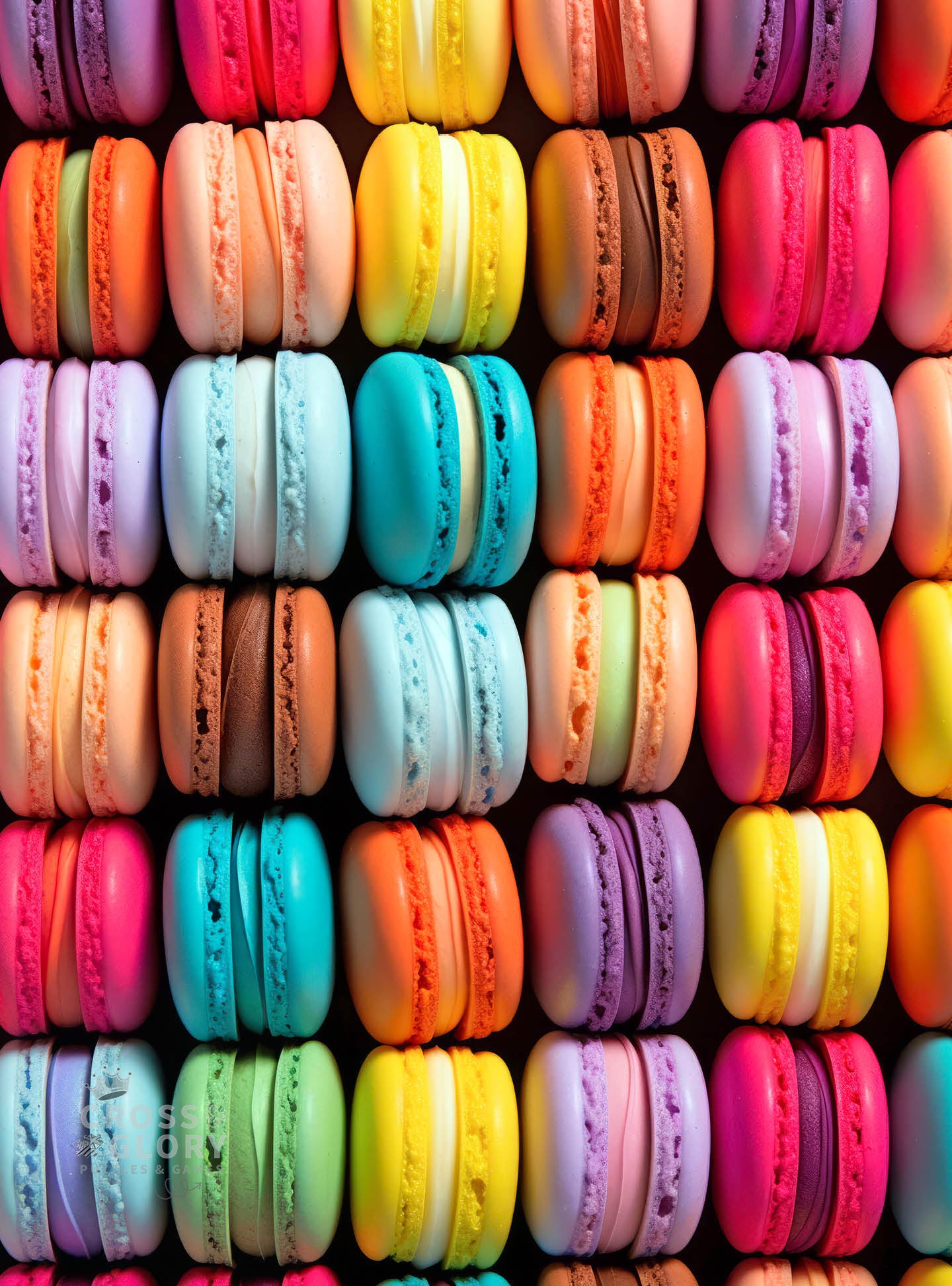 Macaron Palette Parade - 1000 Piece Jigsaw Puzzle