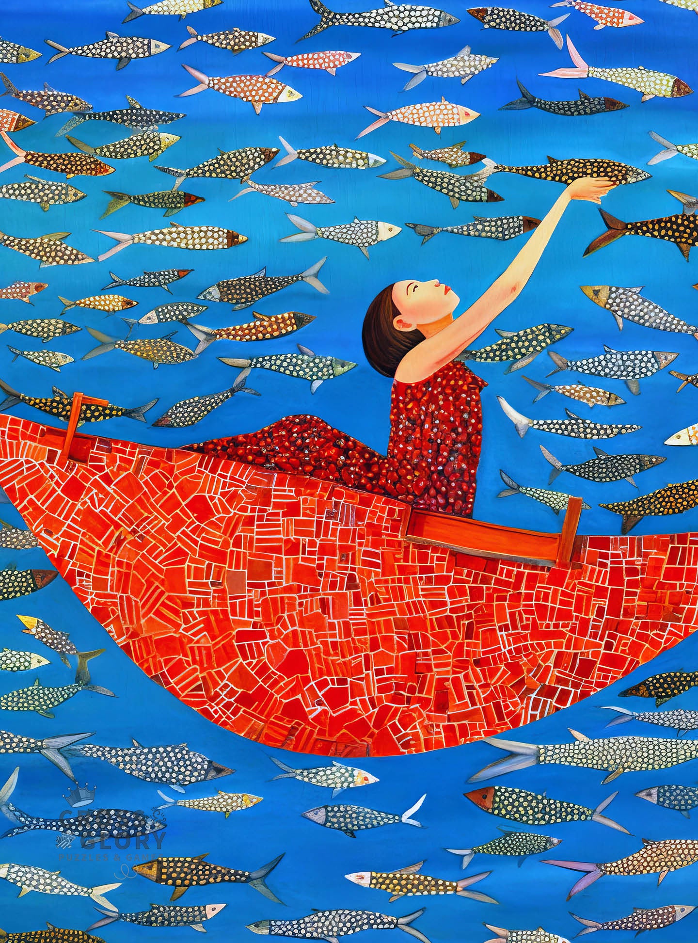 The Enchanted Underwater Ballet - 1000 Piece Jigsaw Puzzle