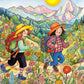 Art Puzzle – Sunny Trails: McKenna & Maisie's Adventure – 1000 Piece Jigsaw Puzzle