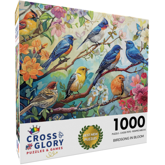 Birdsong in Bloom - 1000 Piece Jigsaw Puzzle