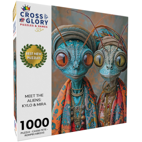 Meet The Aliens: Kylo and Mira - 1000 Piece Jigsaw Puzzle