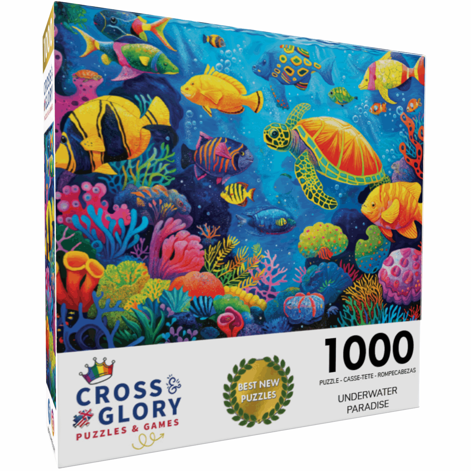 Alien Puzzle – Underwater Paradise – 1000 Piece Jigsaw Puzzle